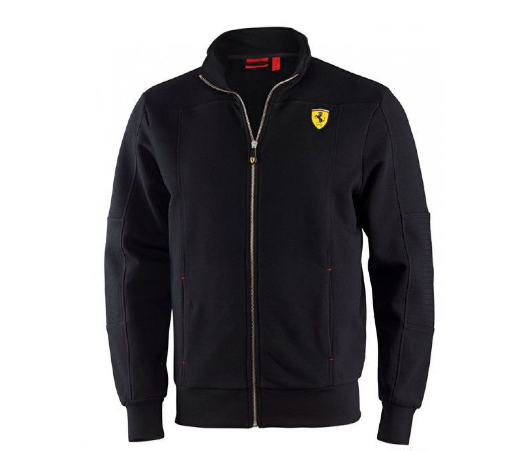 Толстовка Ferrari Zip Sweatshirt 2013, черная