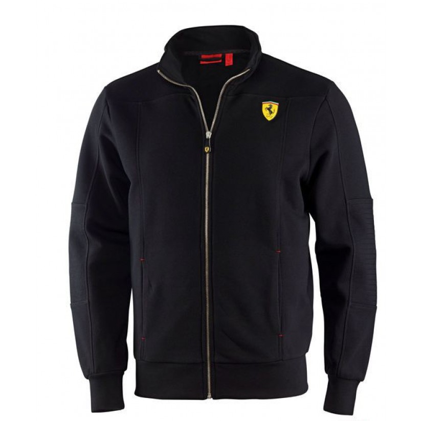 Толстовка Ferrari Zip Sweatshirt, черная