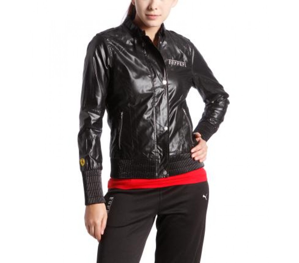 Куртка Ferrari SF Lightweight Jacket black woman