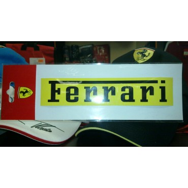 Наклейка Ferrari YELLOW