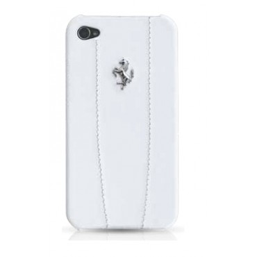 Чехол Ferrari iPhone4 Modena белый