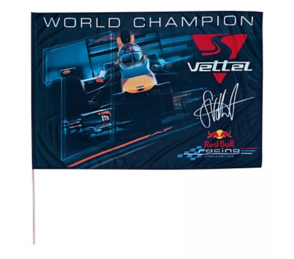 Флаг Red Bull Vettel 100*150