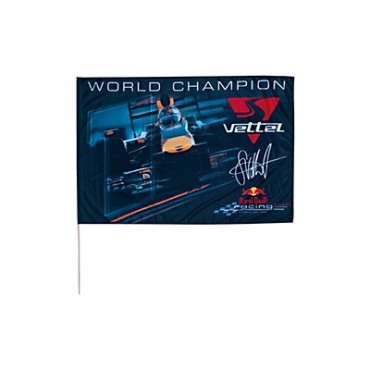 Флажок Red Bull Vettel World Champion