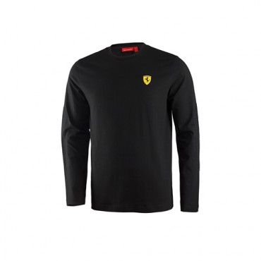 Футболка Ferrari Long Sleeve Tee 2013, черная