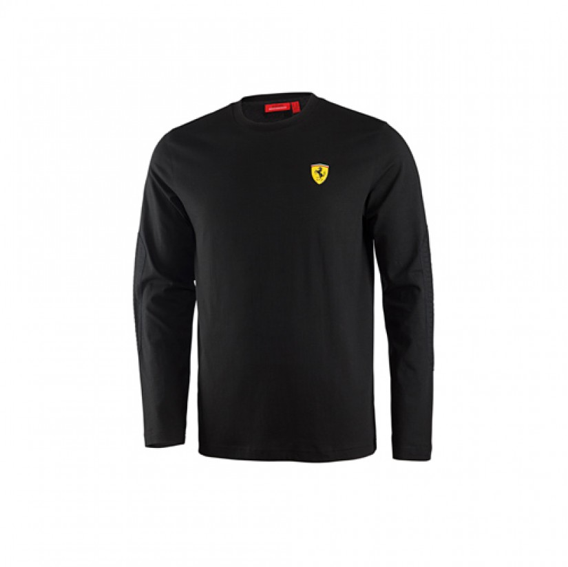 Футболка Ferrari Long Sleeve Tee 2013, черная