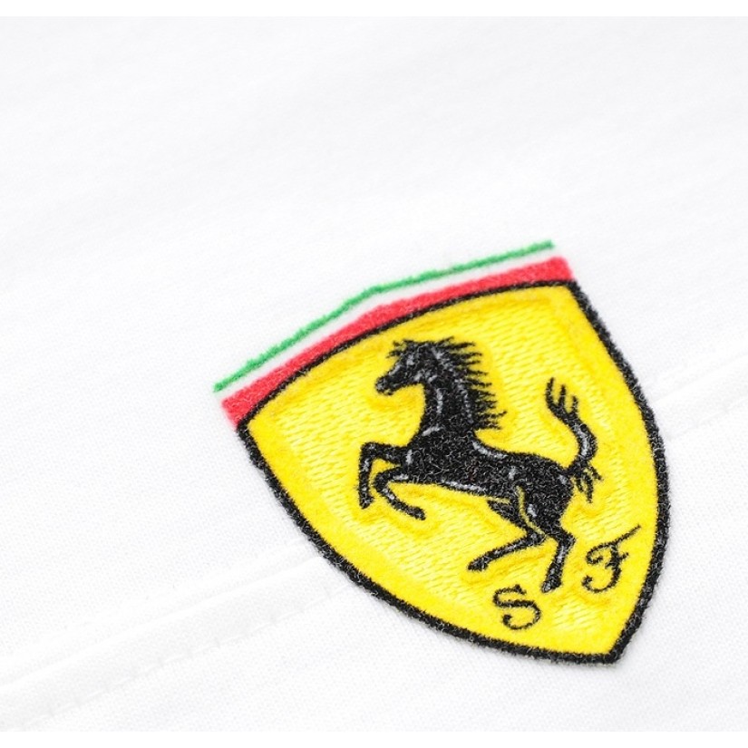 Футболка Ferrari Small Scudetto дет белая