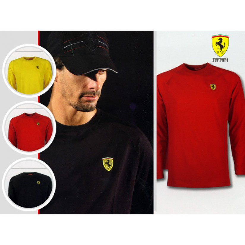 Футболка Ferrari Scudetto Bands LS RED