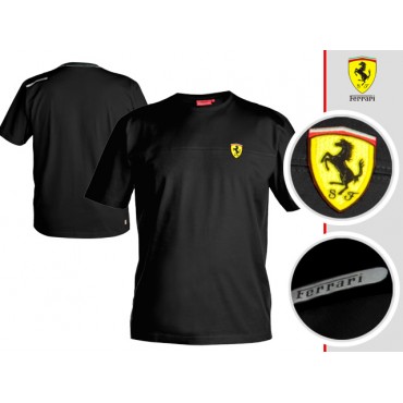 Футболка Ferrari Stripe Scudetto BLACK