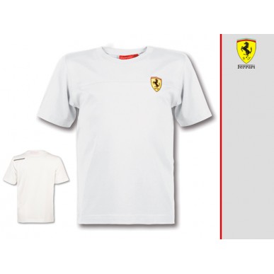 Футболка Ferrari Stripe Scudetto WHITE