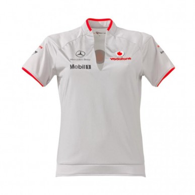 Футболка McLaren Team Shirt жен серебро