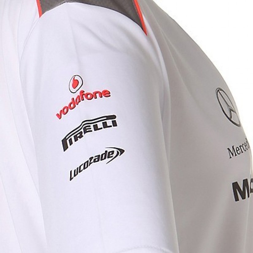 Футболка McLaren Team 2012 жен белая