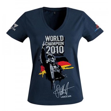 Футболка Red Bull Vettel World Champ woman