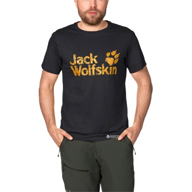Футболка Jack Wolfskin Pride Function65 T M black