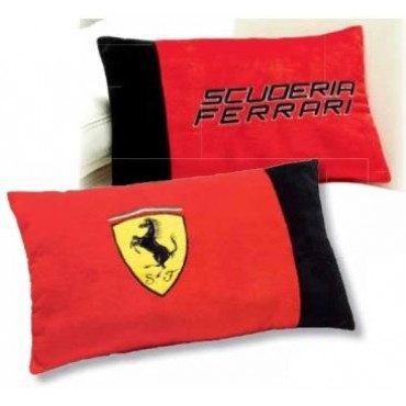 Подушка плюш. Ferrari Classic Logo 25*40см красный