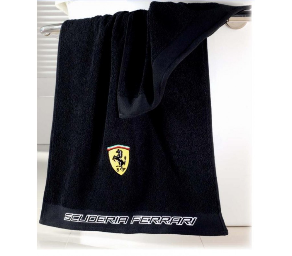 Полотенце Ferrari Schwarz 50*100см черный