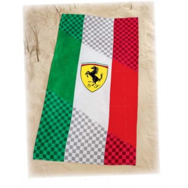 Полотенце Ferrari Italia 75*150см белый