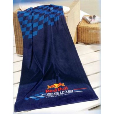 Полотенце Red Bull Logo 80*160см т.синий